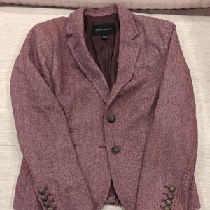 Banana Republic Women's Maroon Blazer